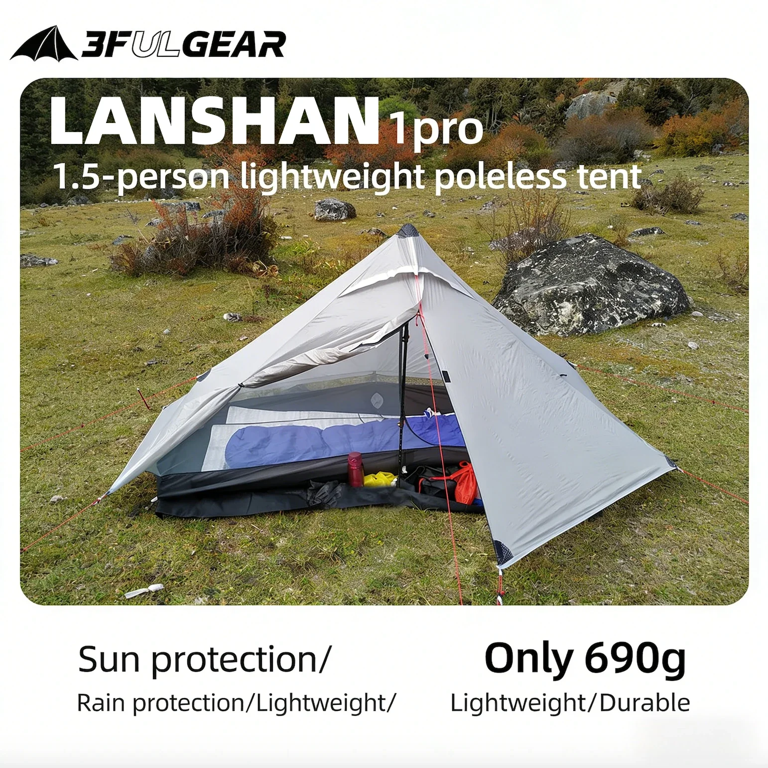 black out zelt Coleman Blackout, rot-grau, 4 Personen, 2000032322, 340x260x140 cm Sport & Freizeit Kit:4 Rafter Angle Kit - 12 Angles 4 Tier Mini Greenhouse Brand:coleman 【Instant Easy Setup in