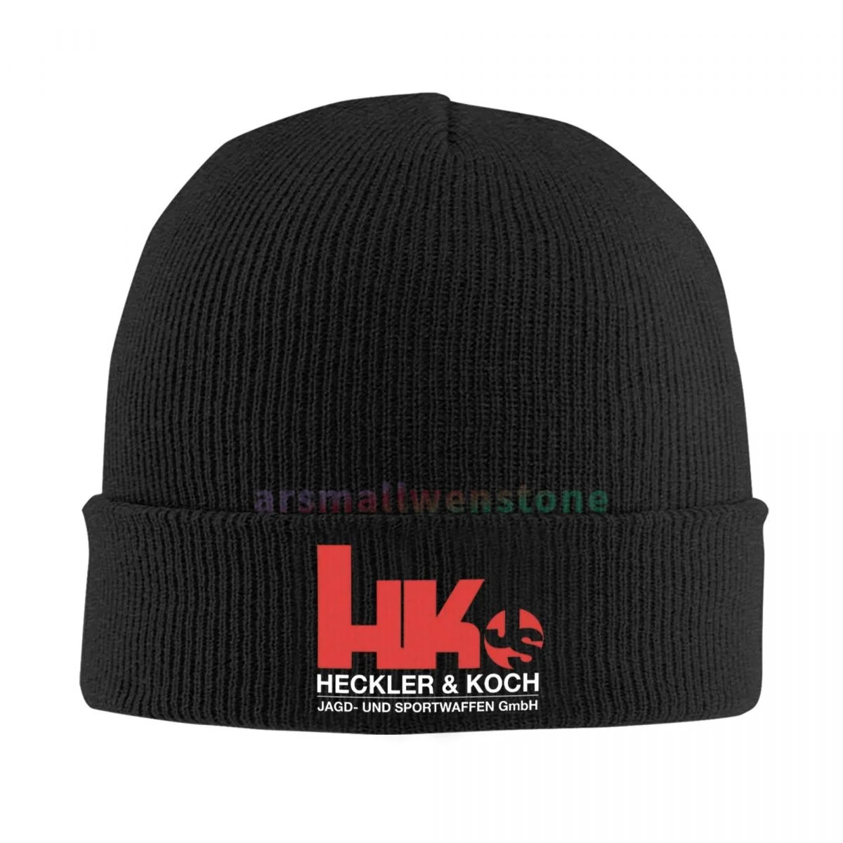 Heckler Koch Firearms HK Casual Beanie Hat Cap Winter Soft Warm Caps Unisex High Quality Knitted Hat for Women and Men