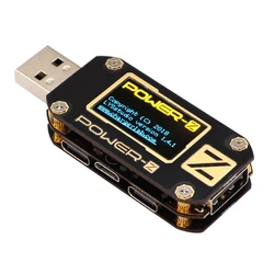 KM001 POWER-Z Tester USB PD portatile QC3.0 2.0 PD voltmetro digitale misuratore di corrente di tensione digitale rilevatore di banca di alimentazione