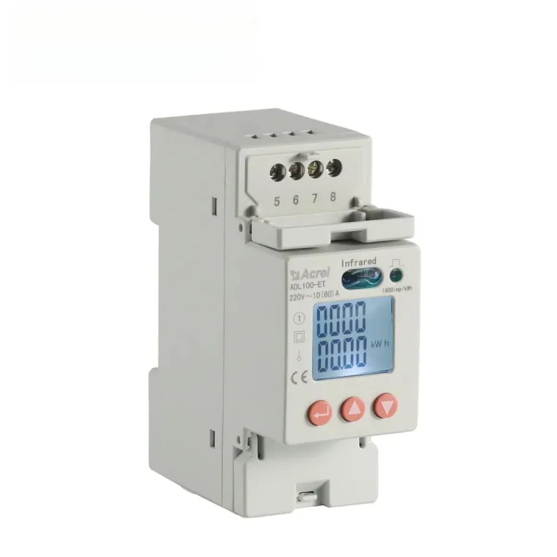 DDSD1352 単相ワイヤレス wifi エネルギーメーター、太陽光発電家庭用照明システムインバーター 5000 ワット用