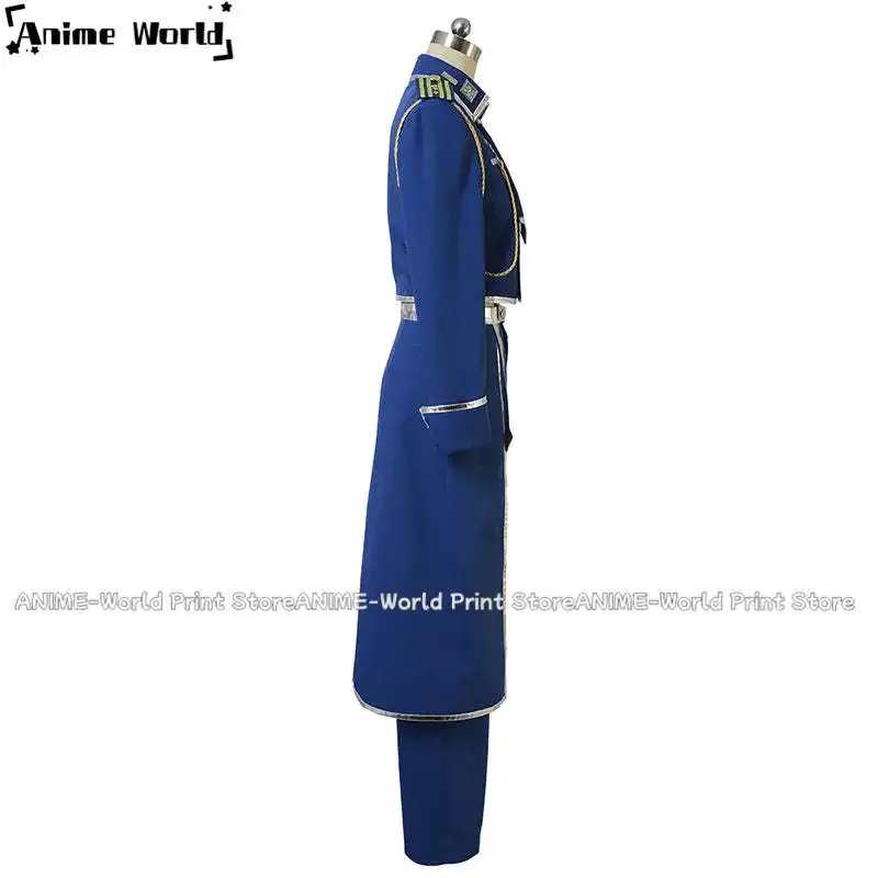 《맞춤형 사이즈》애니메이션 강철의 연금술사 로이 머스탱 코스프레 의상v;6,a'3.k;8,