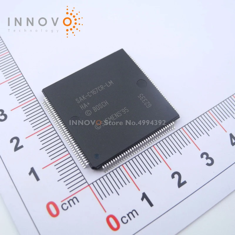 2PCS/LOT SAK-C167CR-LM HA+ SAK-C167-CR-LM C166 C16xx Microcontroller IC 16-Bit 25MHz ROMless P-MQFP-144-8