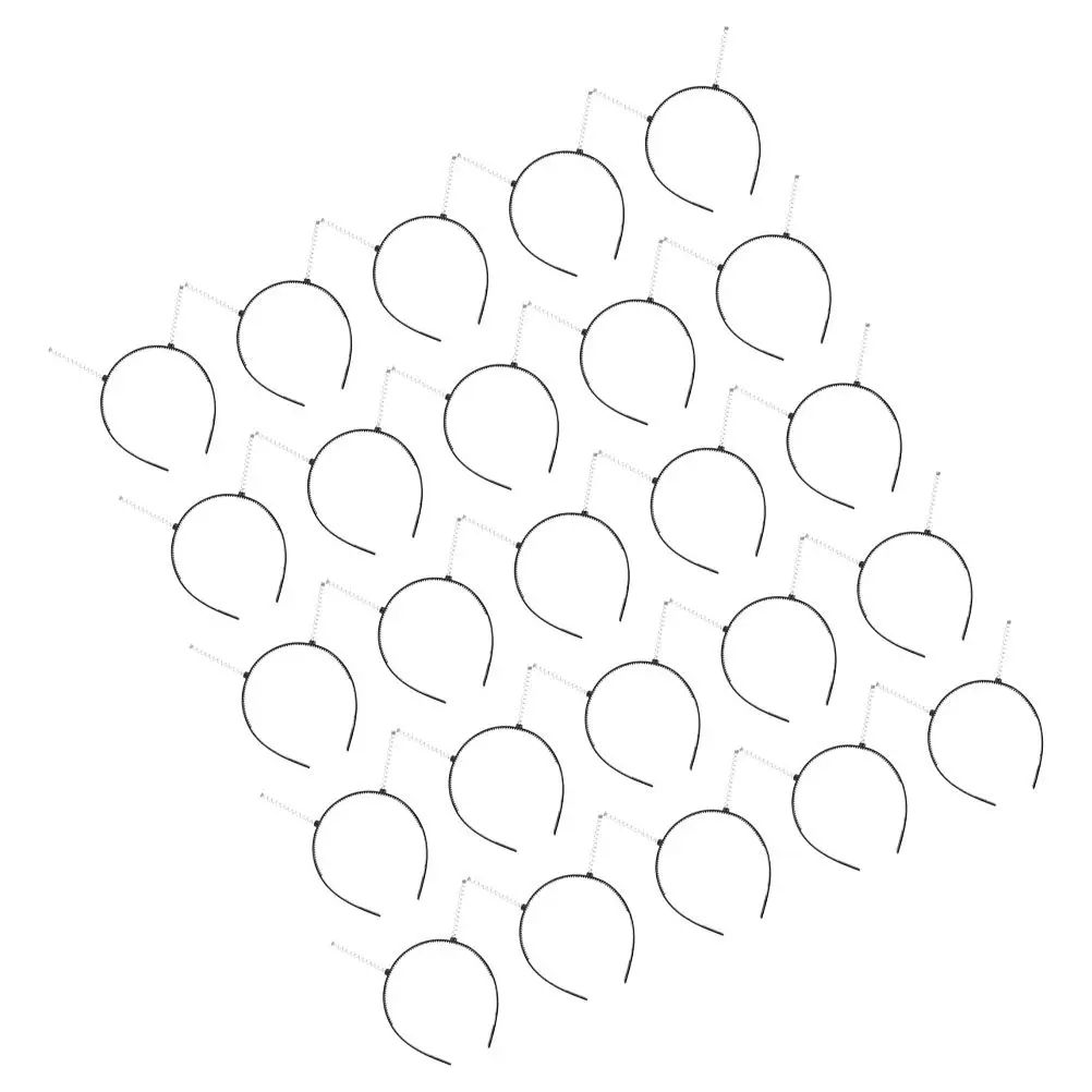 

24Pcs Headband Frame DIY Headband Kit Plastic Headbands Women Headbands for Party Craft Hair Accessories Hairband Making