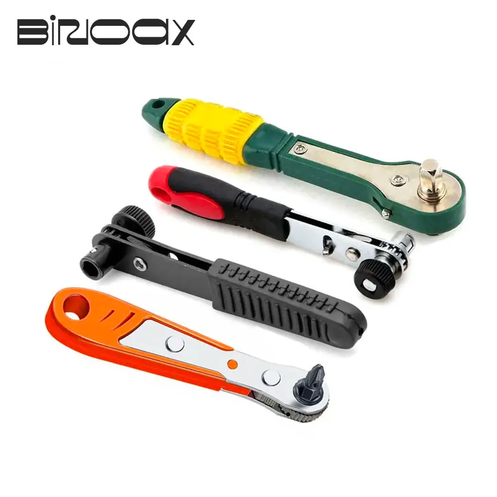 Binoax Mini Rapid Ratchet Wrench 1/4" Screwdriver Rod 6.35 Quick Socket Wrench Tool