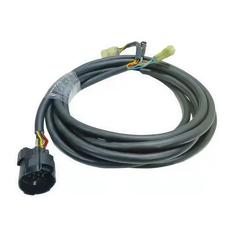 14-Pin Outboard Remote Control Box 24800-ZZ5 for Honda, Side Mount Throttle Shift Lever with Key Switch 16FT Harness view 2