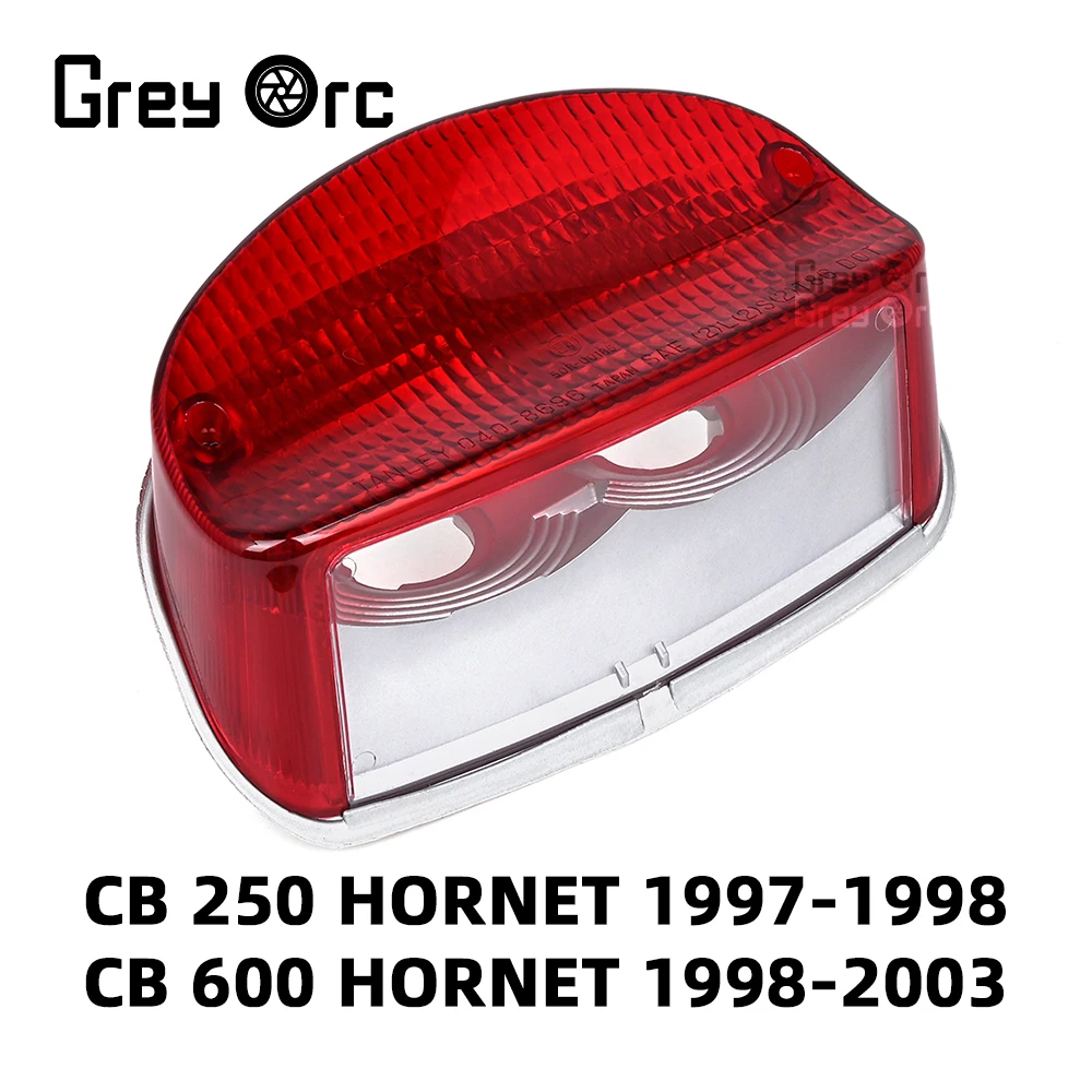 

Tail Light Rear Lamp Red Lens ABS For Honda CBR1100XX Blackbird Shadow Spirit 1100 VLX 600 CB600 Hornet Suzuki GS500 Motorcycle