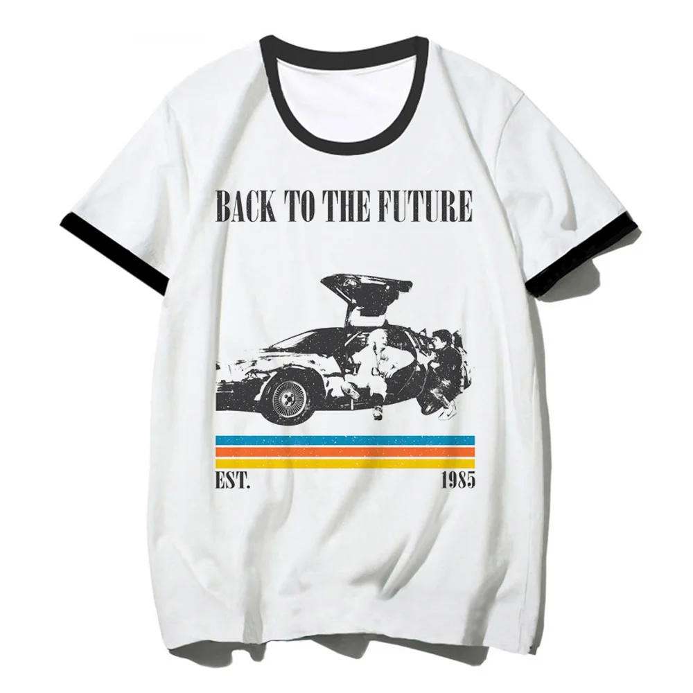 

Back to the Future t shirt women graphic comic funny Tee girl graphic comic clothing