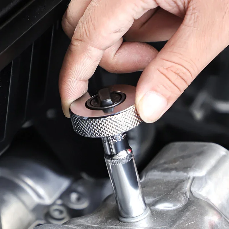 Mini Ratchet Socket Wrench Whole Steel Palm Ratchet Socket Finger Reversible Ratchet Handle 1/4 3/8 1/2inch Drive Hand Tools image 3