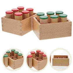 Puzzle Speaker Sensory Toys Child Children's Kid Sound Cylinder 13X95X7CM Wood Baby Toddler Cognitive