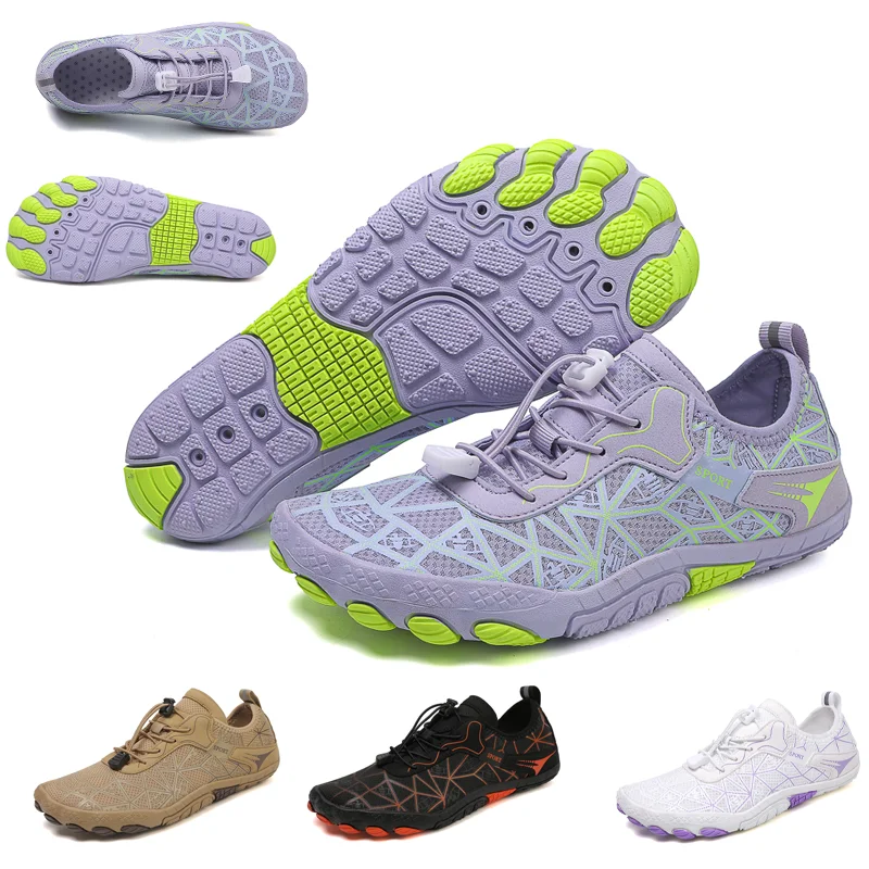 

Быстросохнущие аквашузы для мужчин и женщин: легкие, нескользящие, с сетчатым верхом, для пляжа и активного отдыха