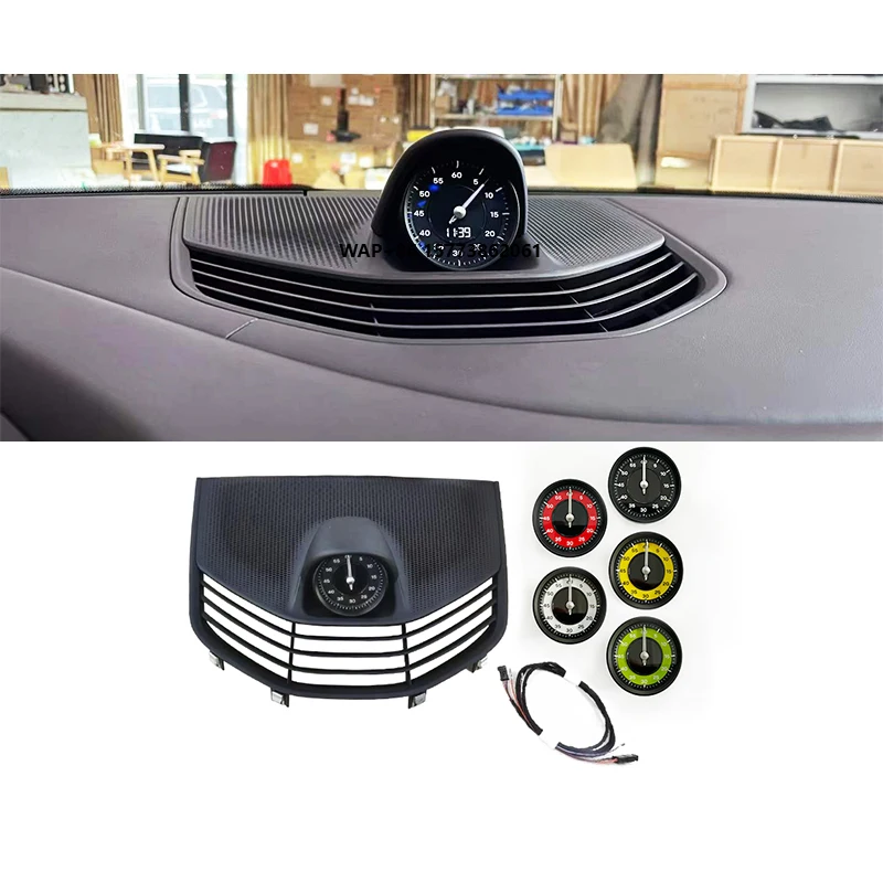 

Car Modification Upgrade Center Console Clock Stopwatch for 2020-2023 Tycan
