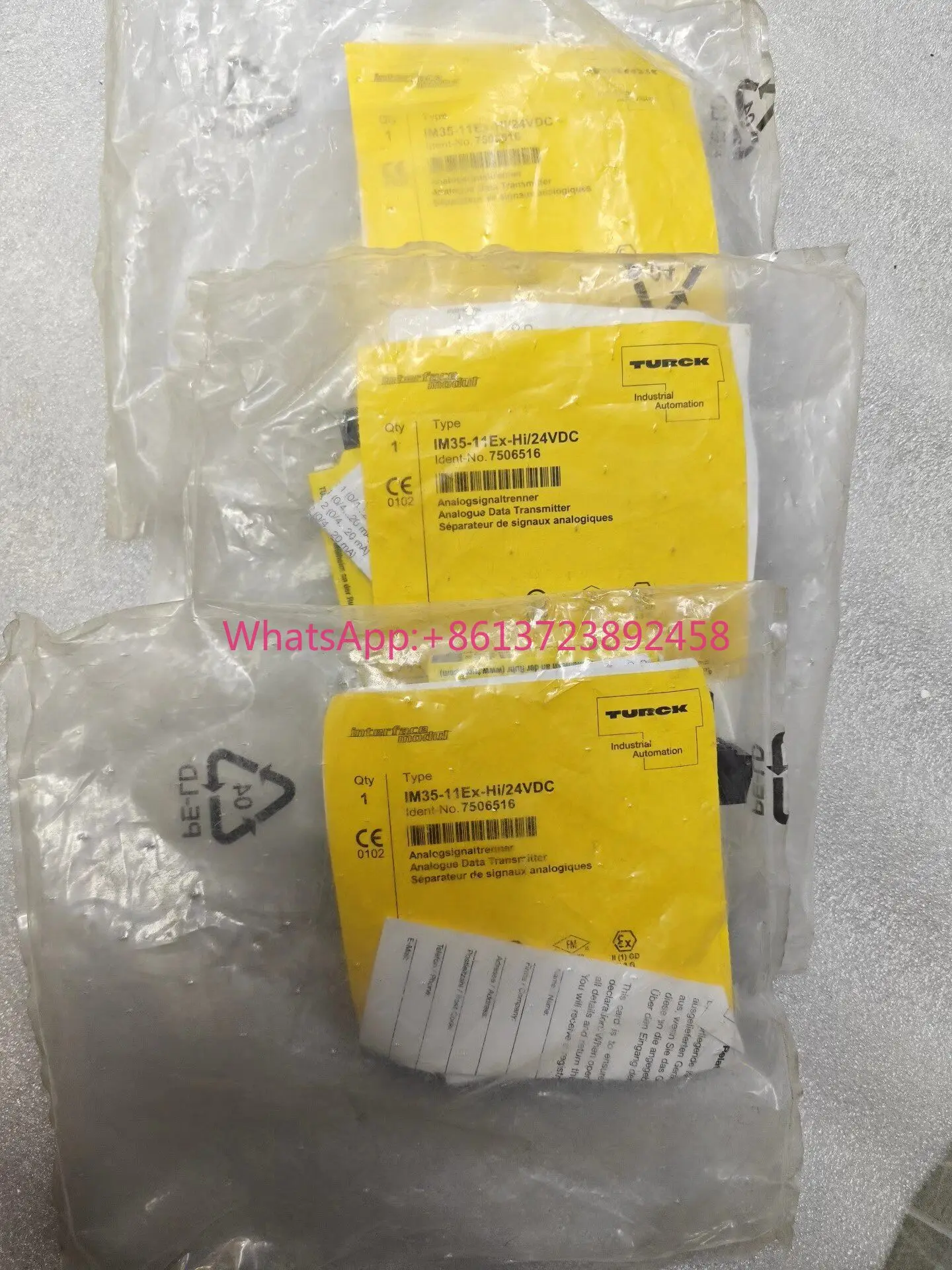 

Turck IM35-11Ex-Hi/24VDC isolation barrier, high quality