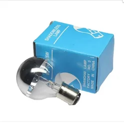 20pcs/lot With original packaging 24V 25W BA15d lamp, 24V25W H016164 half silver bowl shadowless bulb