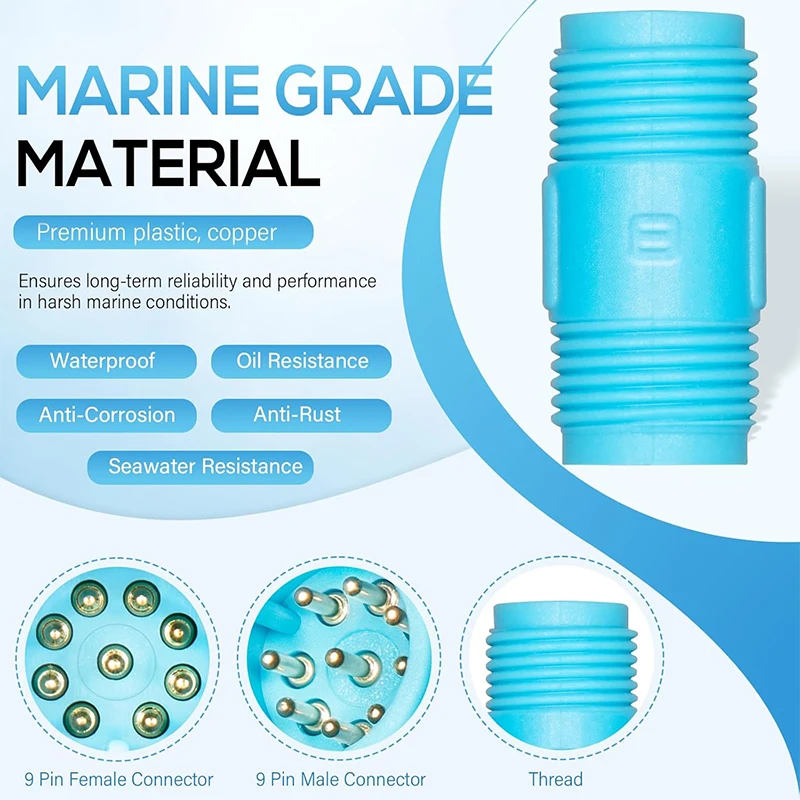 010-12531-00 Marine Network Cable Coupler Extension Cable Coupler Fits for Garmin BlueNet Network image 5
