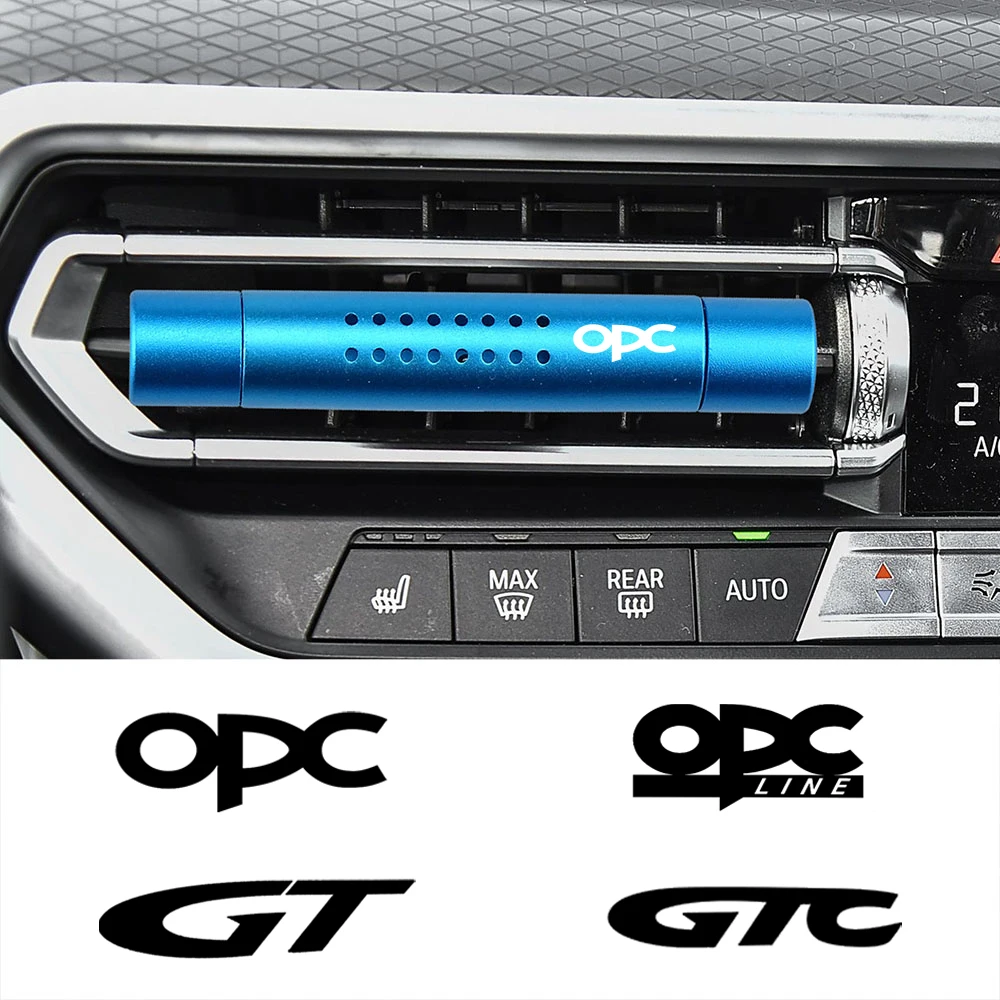 Car Styling Car Interior Air Freshener Outlet Aromatherapy Fragrance For OPEL GT GTC OPC LINE GSI OPC GT LINE Auto Accessories