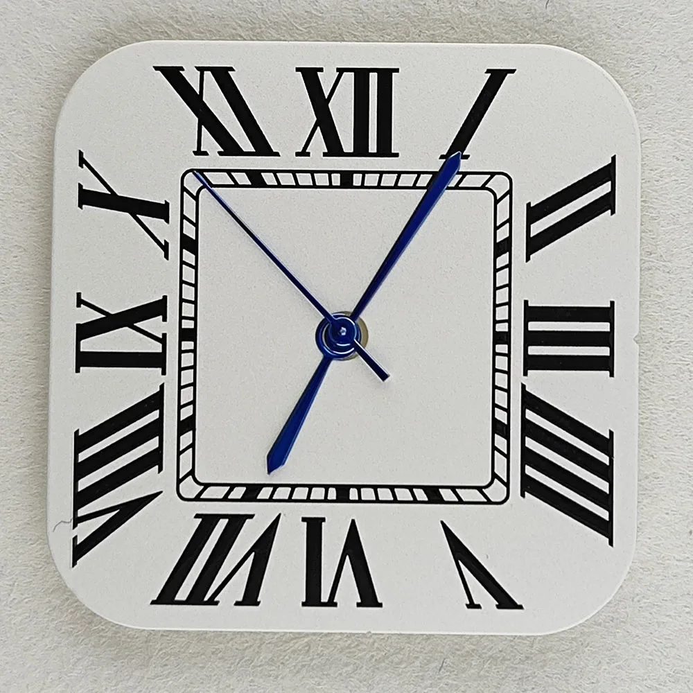 NH35 watch square dial  dial Roman numeral dial suitable for NH35 sports watch accessories 27mm dial