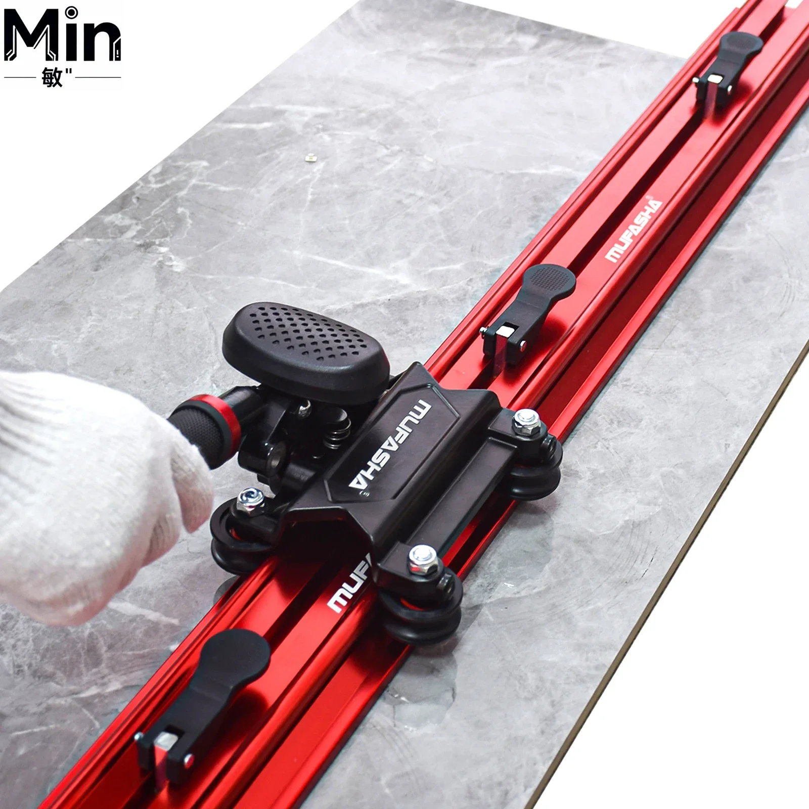 2800mm Large Format Manual Tile Cutter Portable for Big Porcelain Slab Stone
