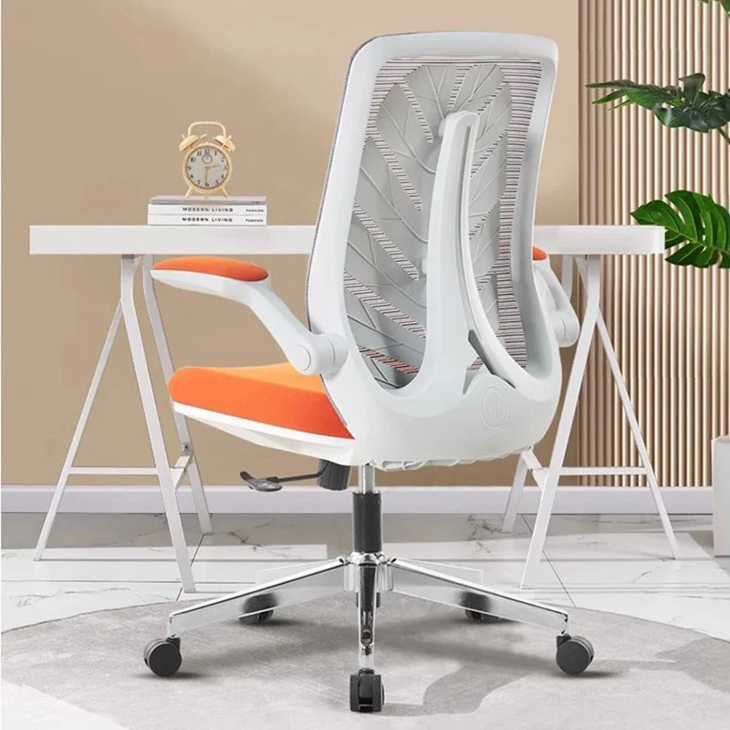 Rotating Upgrade Mesh Office Chair Executives Wheels Glides White Meditation Office Chair High Back Sillas De Oficina Furniture