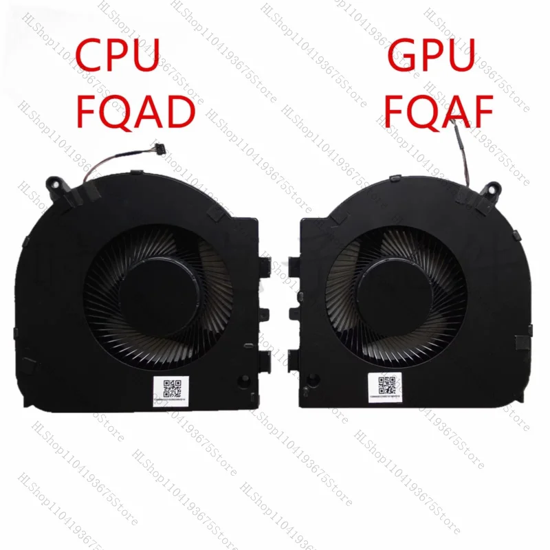 

New CPU GPU Cooling Fan for Razer Blade 18 RZ09-0484 2023' DC12V 1A 4PIN