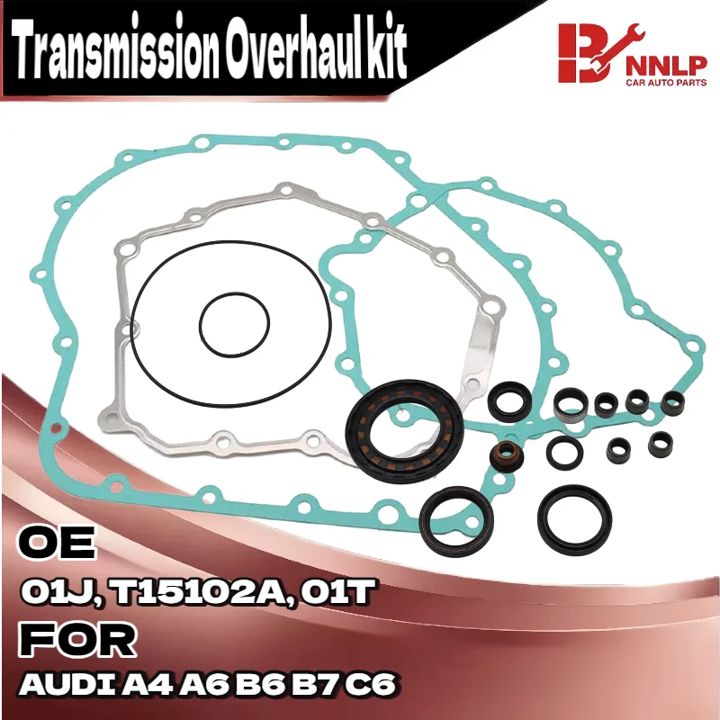 

01J 01T Auto Transmission Overhaul Rebuild Kit Gasket Seals For AUDI A4 A5 A6 A7 01J, T15102A, 01T