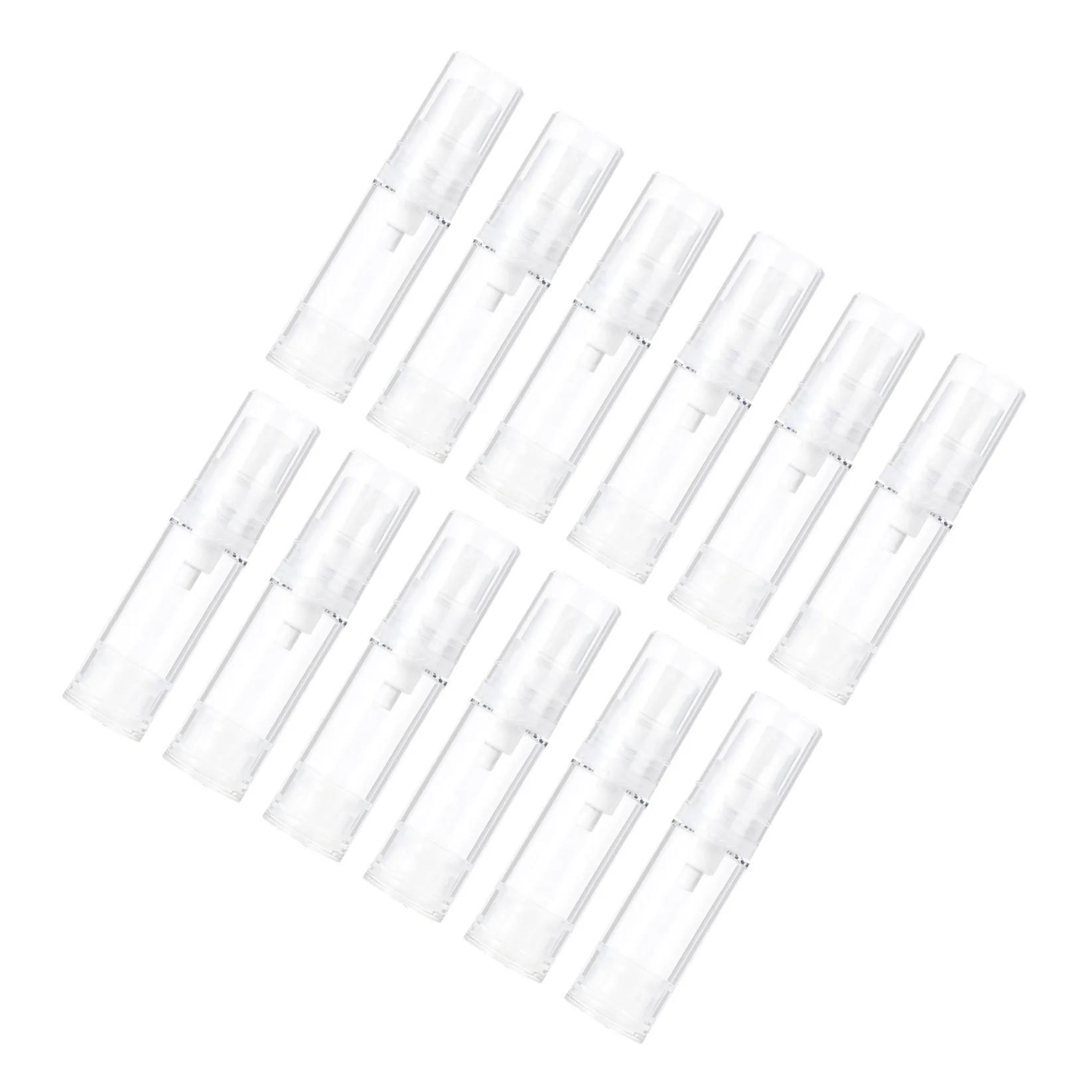 

12pcs Empty Subpackaging Bottles Leakproof Durable Storage Lotion Shampoo Travel Plastic Container Lightweight