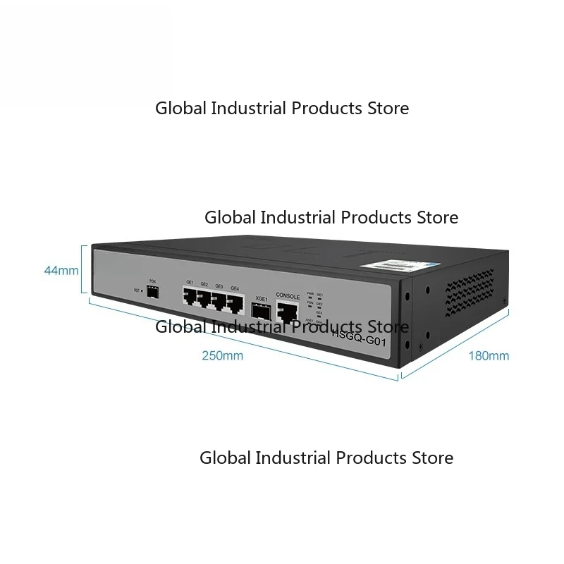 HSGQ-G01 C320 10G GPON OLT Uplink FTTH Equipment 1 Port with 4 RJ45 GE Ports for Broadband Access