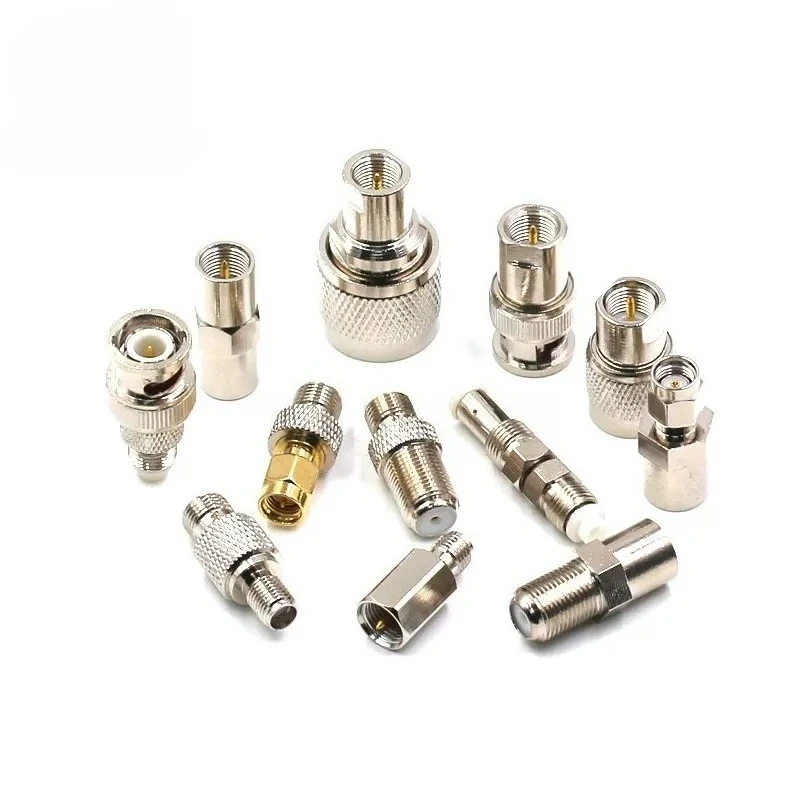 5pcs/lot FME RF Adapters FME Male-Female Header SMA/F/BNC/TNC/UHF Walkie-talkie Two-way connector