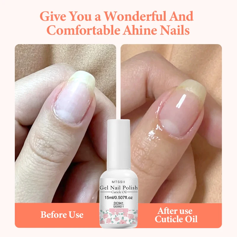 15ml 8種類の香り ネイルキューティクルオイル 予防ネイルポリッシュ ネイル栄養オイル 角質柔軟剤 ジェルネイル マニキュアケアツール