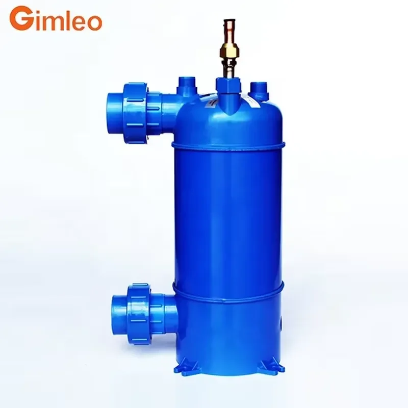 For Rohs Compliant Titanium Heat Exchanger for Swimming Pools Pure Titanium Seamless Tube in Heat Cool Mode