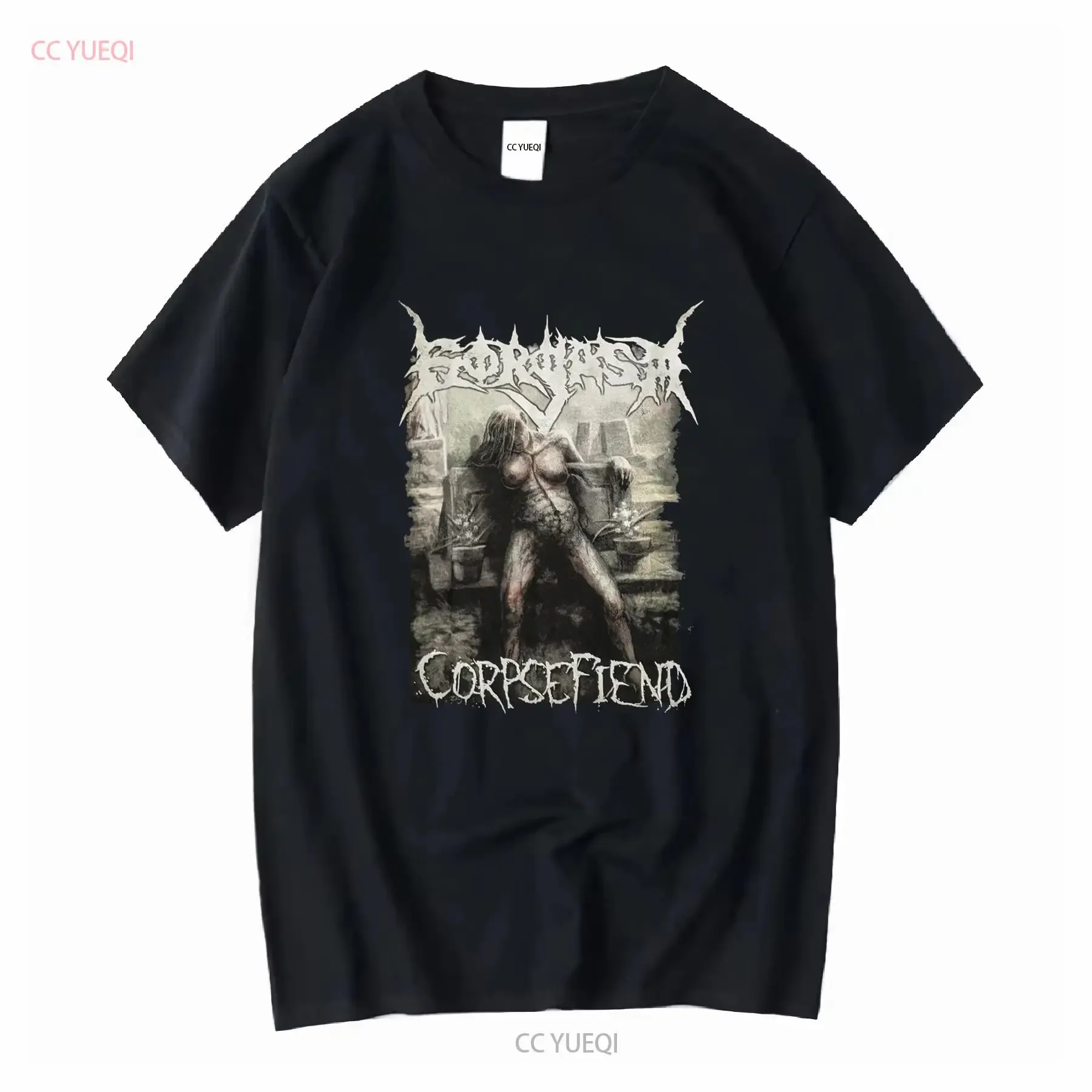 Gorgasm T Shirt Size L Brutal Mind Fat Tub of Lard Lividity Skinless Dying Fetus vintage Washed Comfortable Stylish Soft