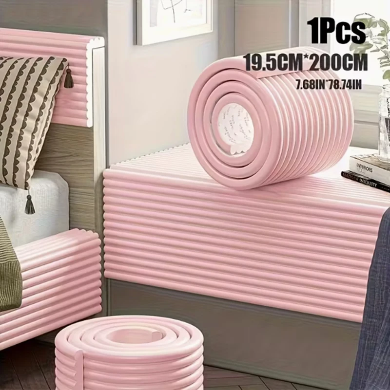 

Self-Adhesive Corner & Edge Protectors-Suitable for Walls Floors Furniture - DIY Cut-to-Fit for Living Room - Modern Minimalist