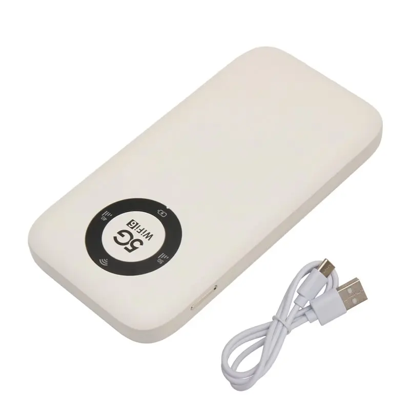 

A13E-Ultra Fast Wifi Mobile Hotspot 5G 2.4Ghz 5.8Ghz Dual Band Mobile Wireless Router SIM Card Slot With 7100Mah Battery