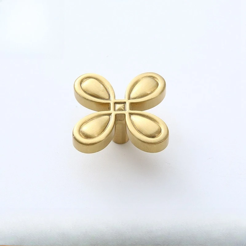 New Chinese Style Single Hole Cabinet Handle Drawer Pulls Hardware Handles Light Luxury