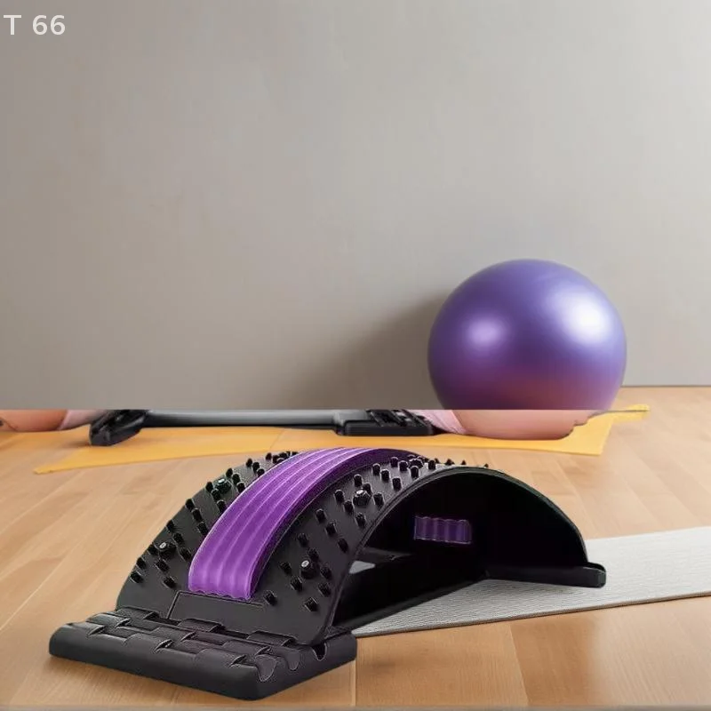 معدات اللياقة البدنية الداخلية الجر القطني لتخفيف الآلام العلاج المغناطيسي الظهر نقالة قطني مدلك جهاز تخفيف الآلام #2