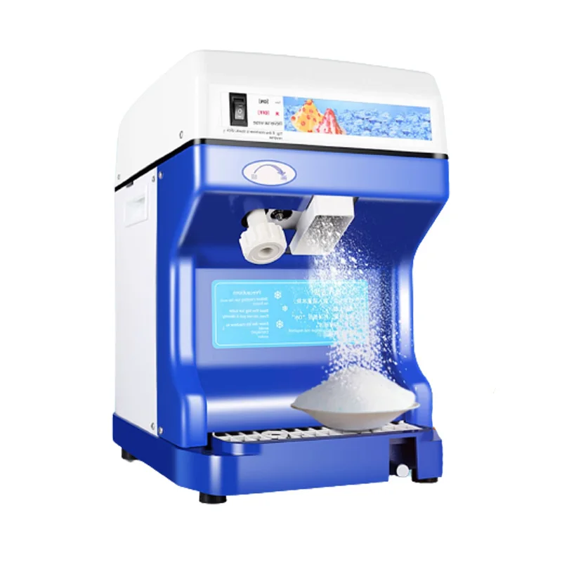 

Ice Breaker High-Power Shaved Ice Electric Automatic Ice Grinder Commercial Bar Milk Tea Shop Ice Grinder 220V-240V