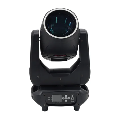 300W Mini BEAM With Halo Effect Moving Head Light 14R Beam Wah Zoom Sharpy 19Channels 48 Rotating Prisms DMX Stage DJ Lights