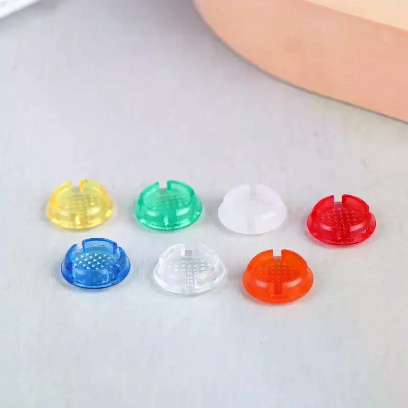10Pcs LC11-5 LED Light Guide Cap 11mm Lampshade Light-Emitting Diode Protective Cover Led Light Guide Pillar Protective Covers