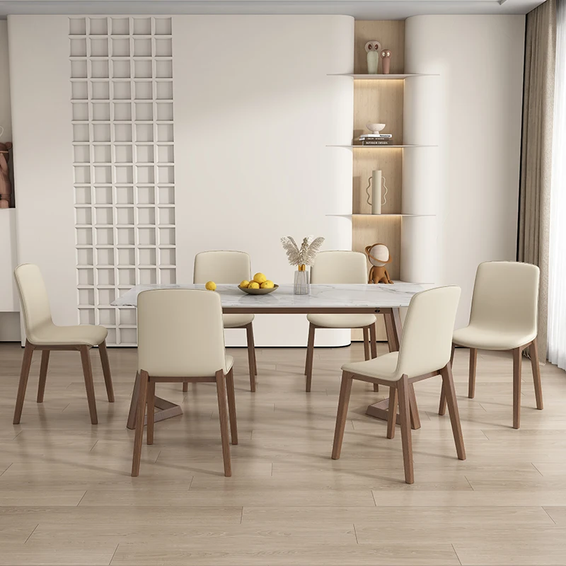 Small-sized furniture, living room, bedroom Imported Ash Wood Backrest, Italian Modern Minimalist Style, Leather Upholste