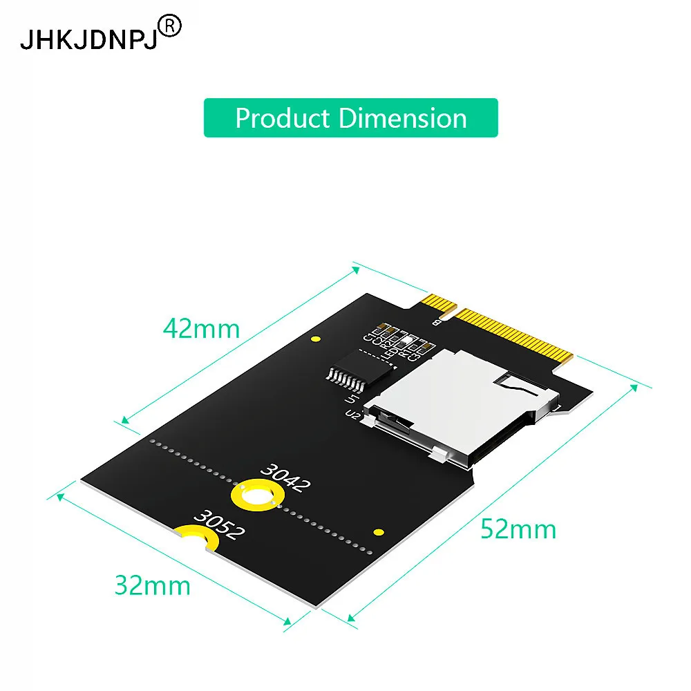 TF Card to NGFF Key B Adapter(Supports USB Bus, not SATA Bus)