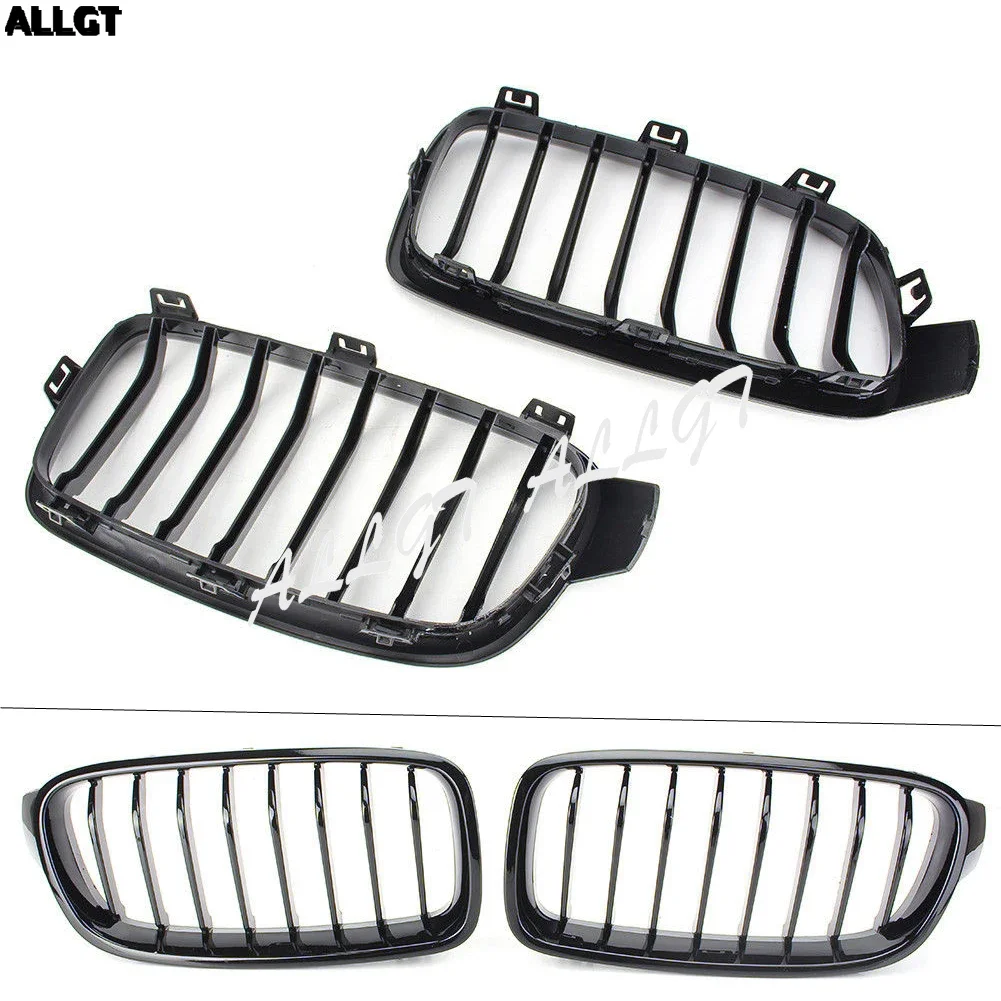 

Front Center Grille Grills Black ABS fit fo BMW F30 F31 3 Series 2012 2013 2014 2015 2016