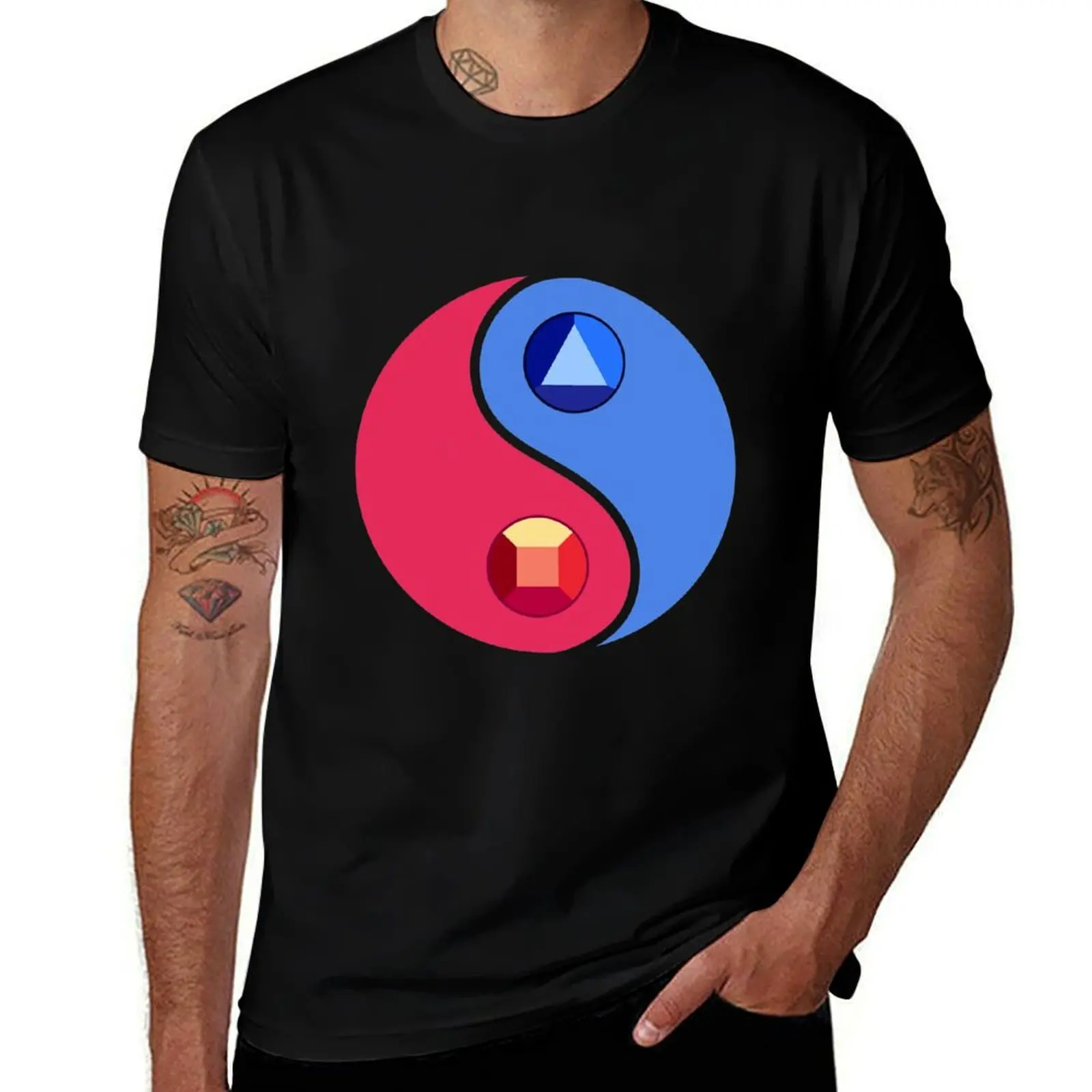 The Perfect Relationship - Ruby and Sapphire SU T-Shirt Casual Fashion Print Tee Top T-Shirt