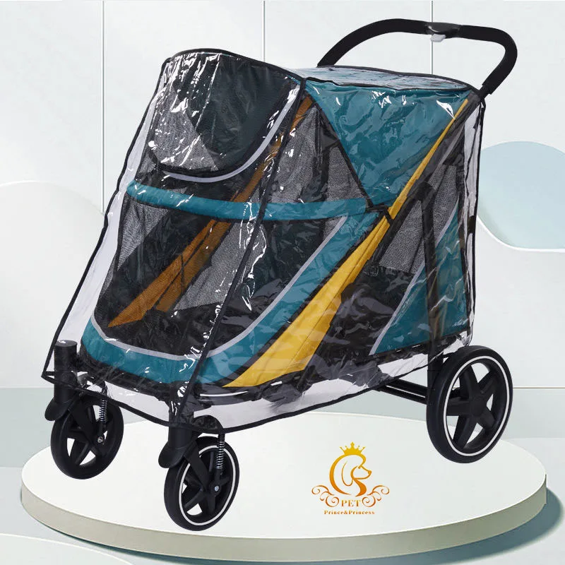 

EUR PET Hot Sale Pet Strollers Pet Bicycle Trailer Carts Dog Bike Trailer for a Walk