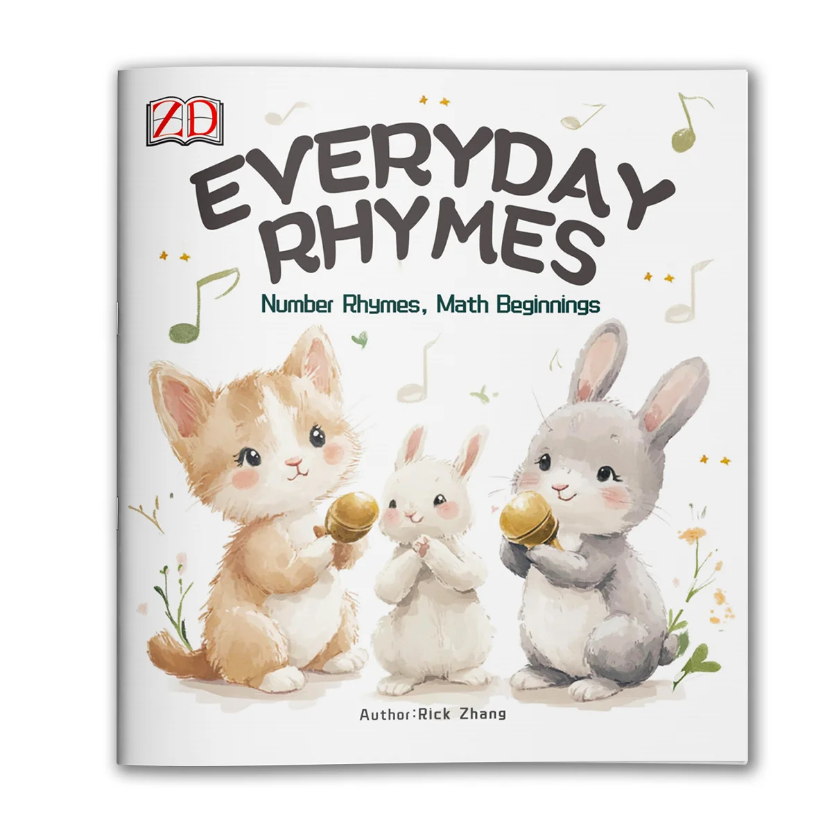 Everyday Rhymes for Kids, Fun Math Songbook with Counting Rhymes and Songs for Early Math Skills