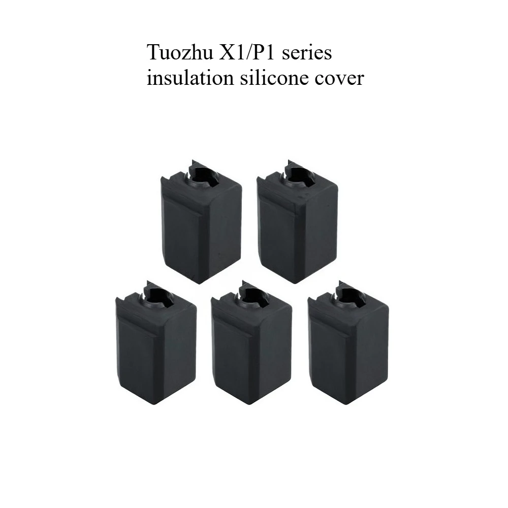 

1/3/5 шт. для X1P1- Hotend теплоизоляционный силиконовый рукав, устойчивый к высоким температурам для деталей 3D-принтера сопла TZ V6/E3