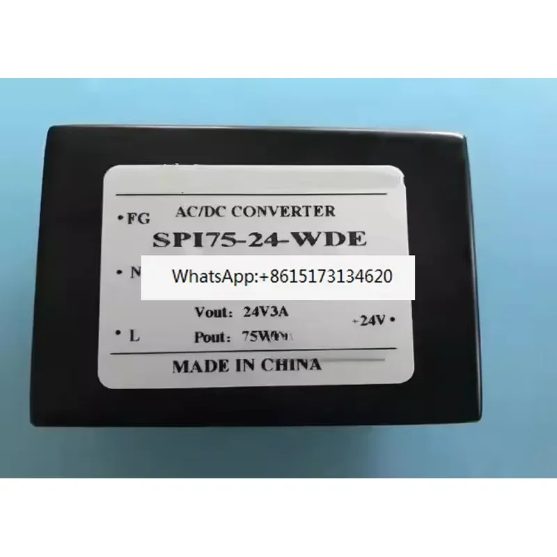 SPI75-24-WDE Module Power Supply 75W Metal Housing Black