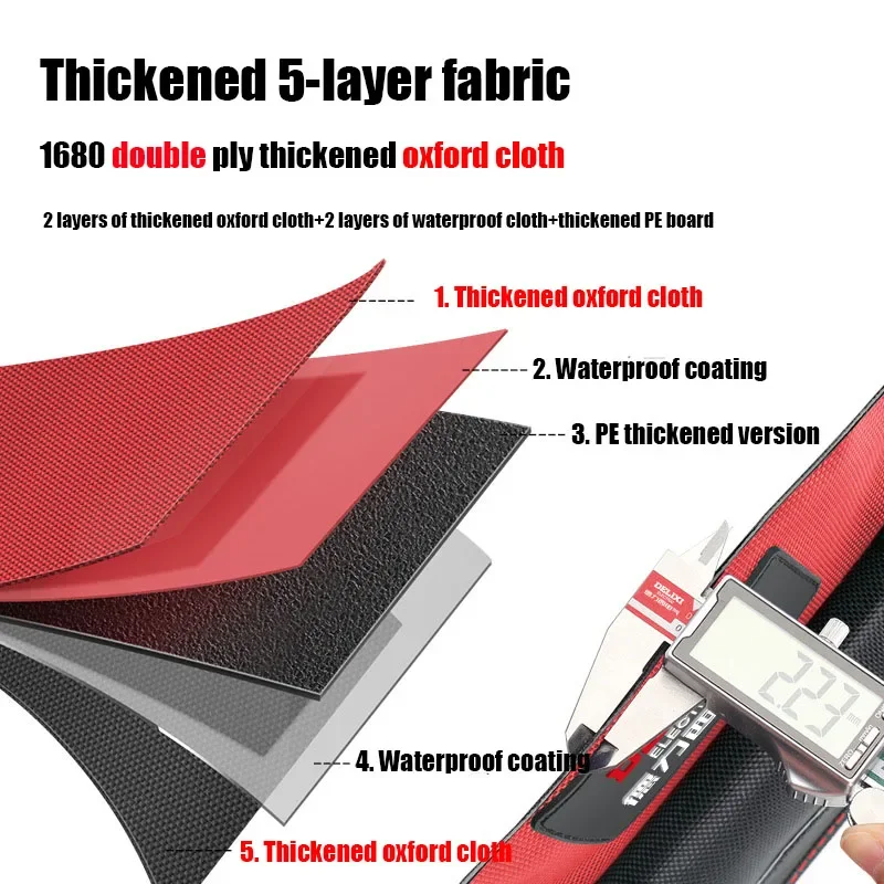 New Type Oxford Cloth Toolkit Power Tools Storage Bag Multifunctional Items Storage Bag Large-capacity Waterproof Gift Parts Box