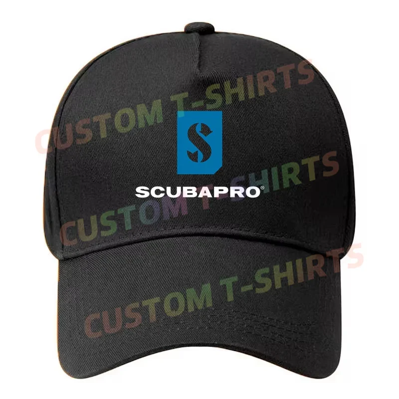 

Black Cap Scubapro Logo Baseball Cap Snapback Caps Casquette Hats Fitted Casual Gorras Hip Hop Dad Hats Unisex