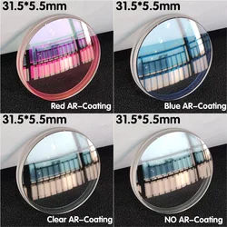 Watch Mirror SKX007 Sapphire Glass Crystal Step Mirror Replacement Parts Fits SRPD59K1 SRPD69K1 Double Domed Sapphire Crystal