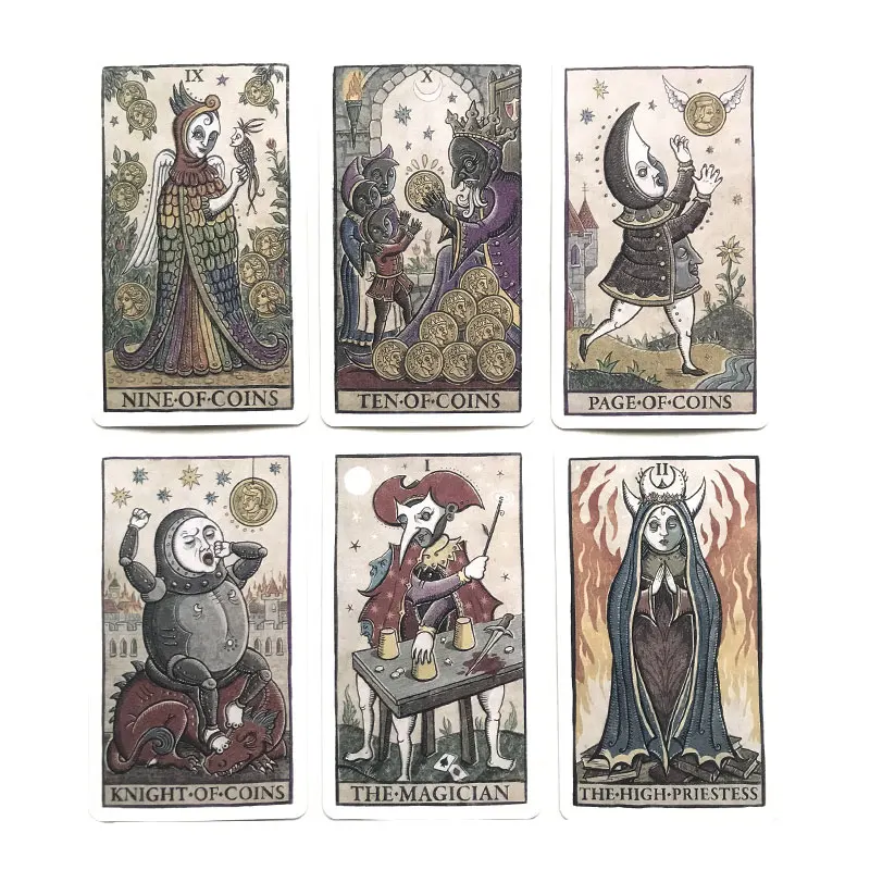 Deviant Tarot Card Entertainment Fate Divination Card Board Game Tarot And A Variety Of Tarot Options PDF Guide