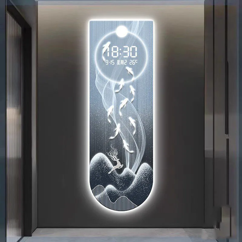 

Korcean Design Wall Watch Living Room Kitchen Modern Aesthetic Silent Creative Japanese Wall WatchReplica Duvar Home Decoration